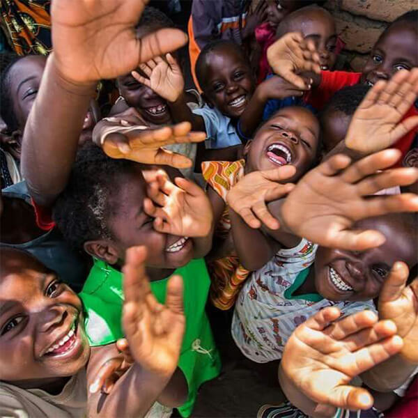 Happy Sudanese kids